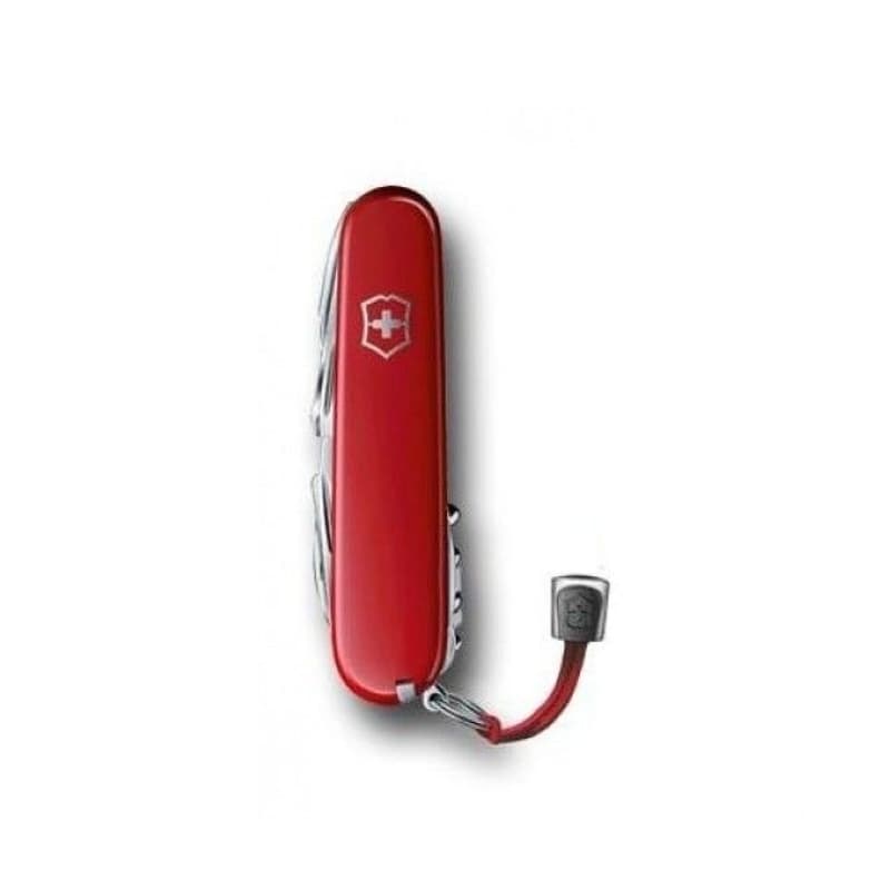 آویز چاقو یا بند کلید ویکتورینوکس قرمز مدل VICTORINOX 4.1824.1 — تصویر ۲