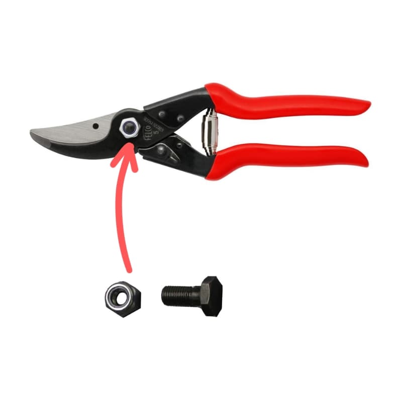 پیچ اصلی قیچی باغبانی فیلکو 5 مدل Felco 5/94 — تصویر ۲