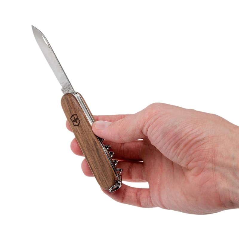 چاقوی 10 کاره دسته چوبی ویکتورینوکس مدل victorinox 1.3601.63 — تصویر ۲