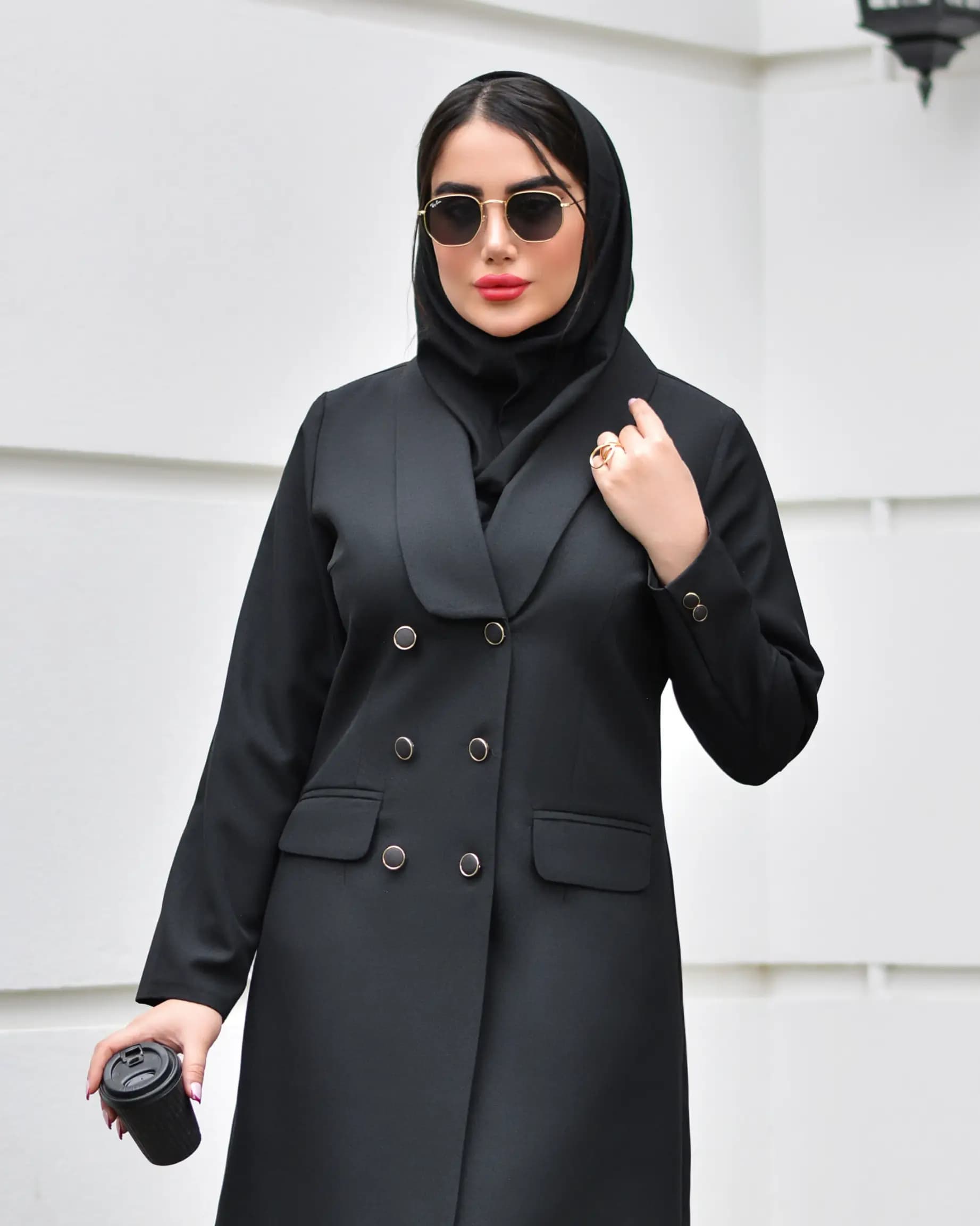 مانتو شلوار اداری زنانه مدل جلوه — تصویر ۵