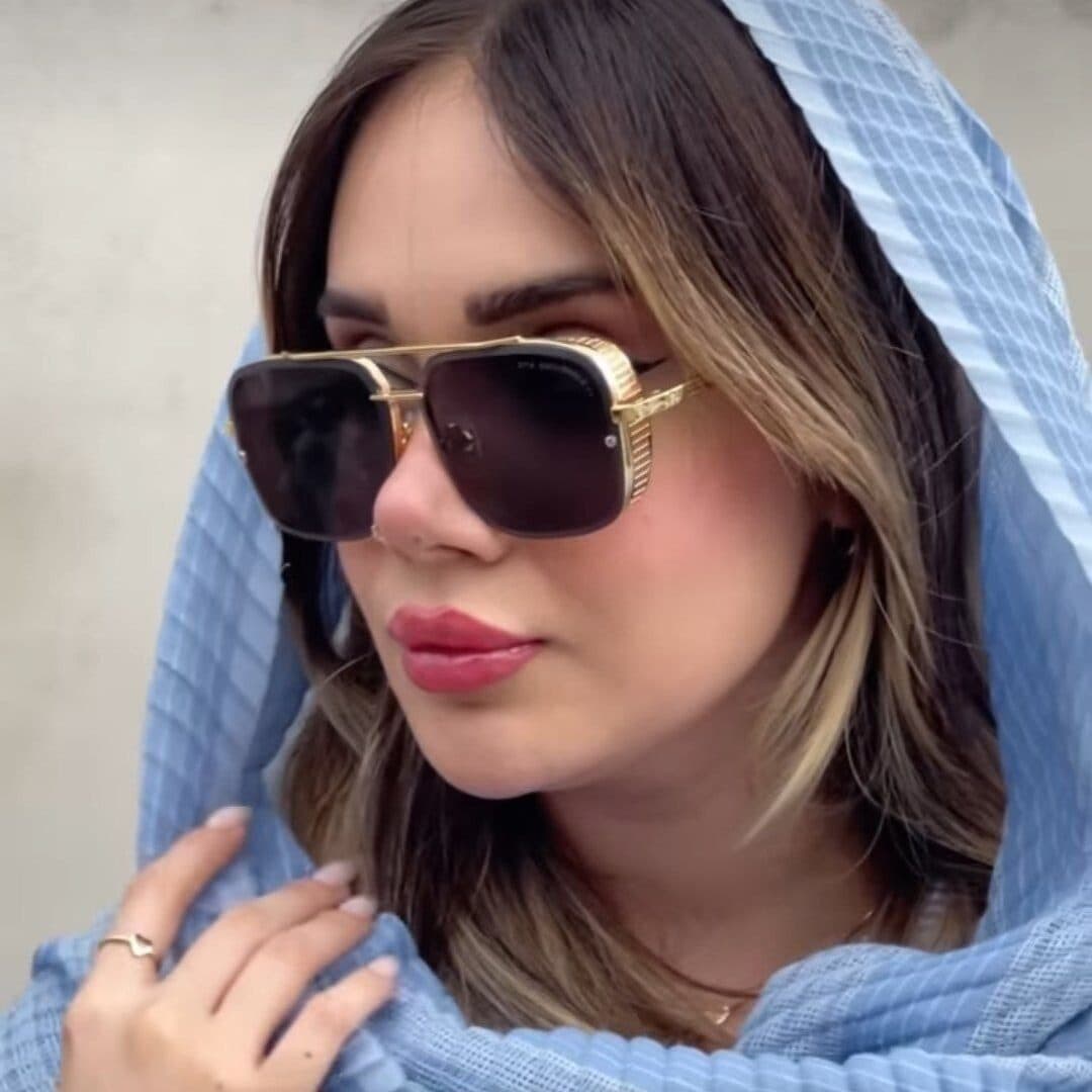 عینک آفتابی اسپرت مردانه و زنانه شیشه سنگی — تصویر ۲