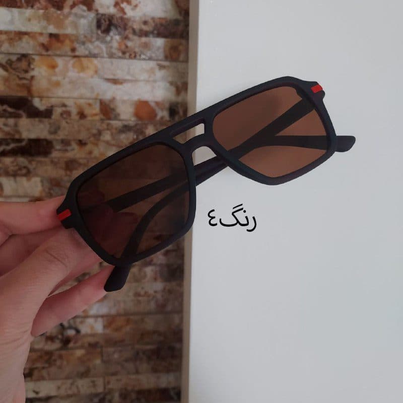 عینک آفتابی مردانه پرادا طرح پلیس — تصویر ۶