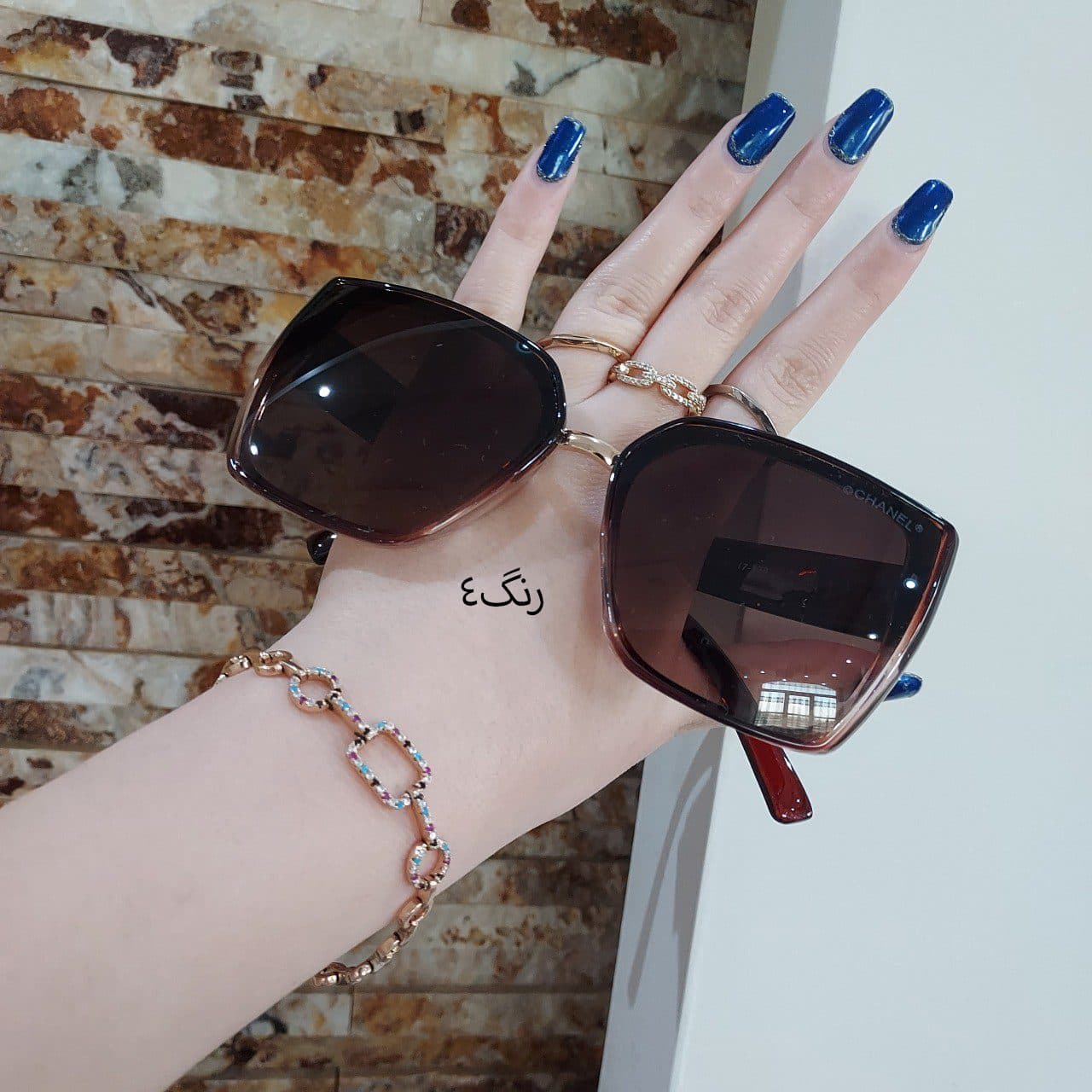 عینک آفتابی پروانه ای زنانه — تصویر ۶
