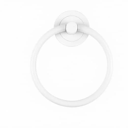 جا حوله آویز دیواری لیمون گرد (سفید) کد 245908