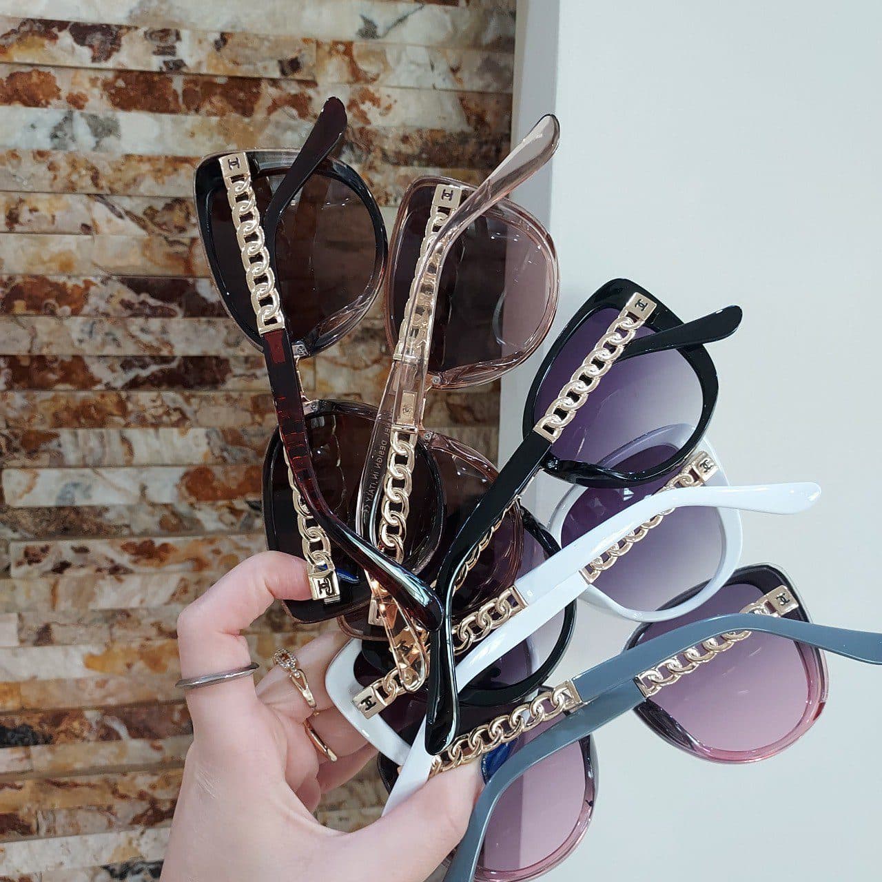عینک آفتابی زنانه مارک مارک chanel — تصویر ۲