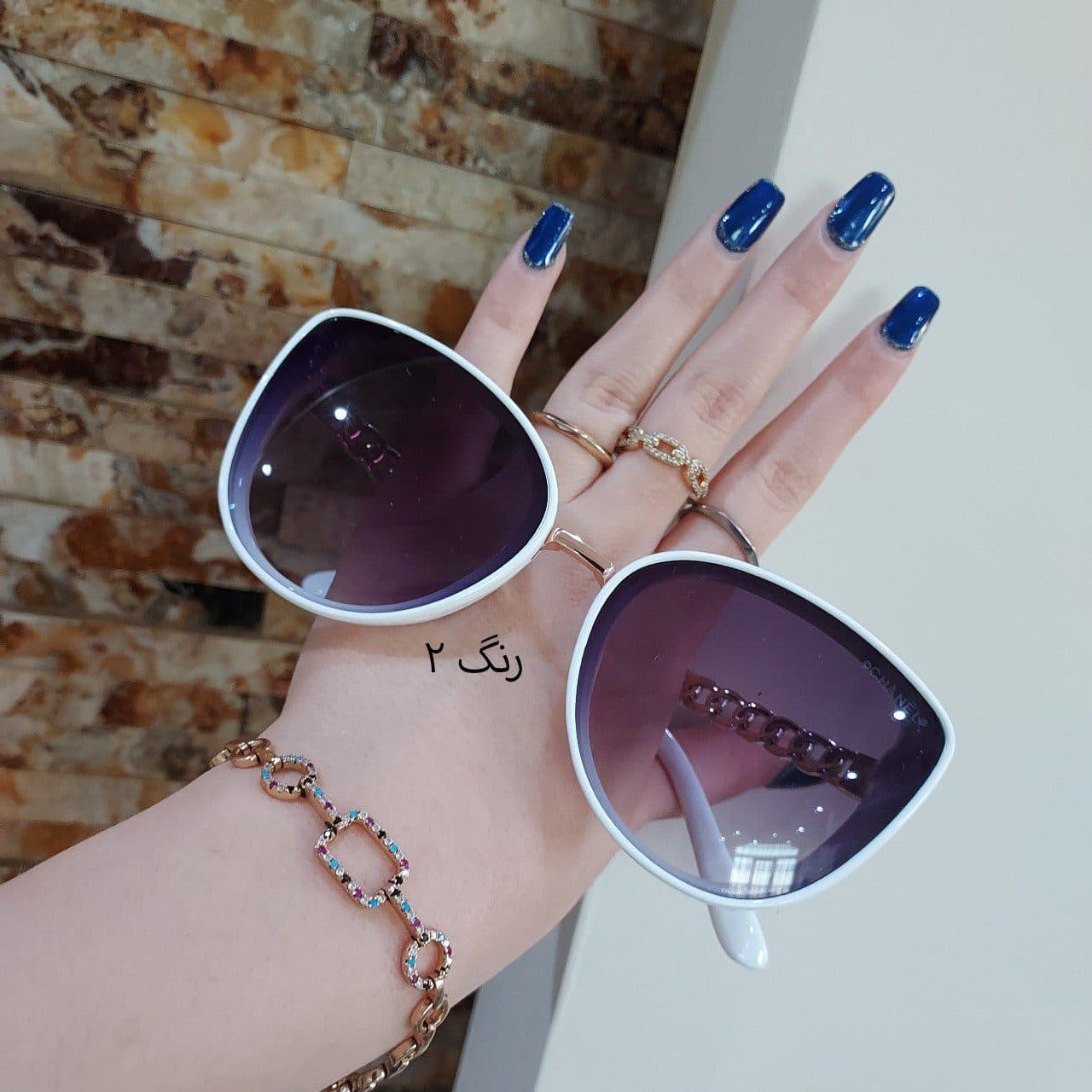 عینک آفتابی زنانه مارک مارک chanel — تصویر ۶