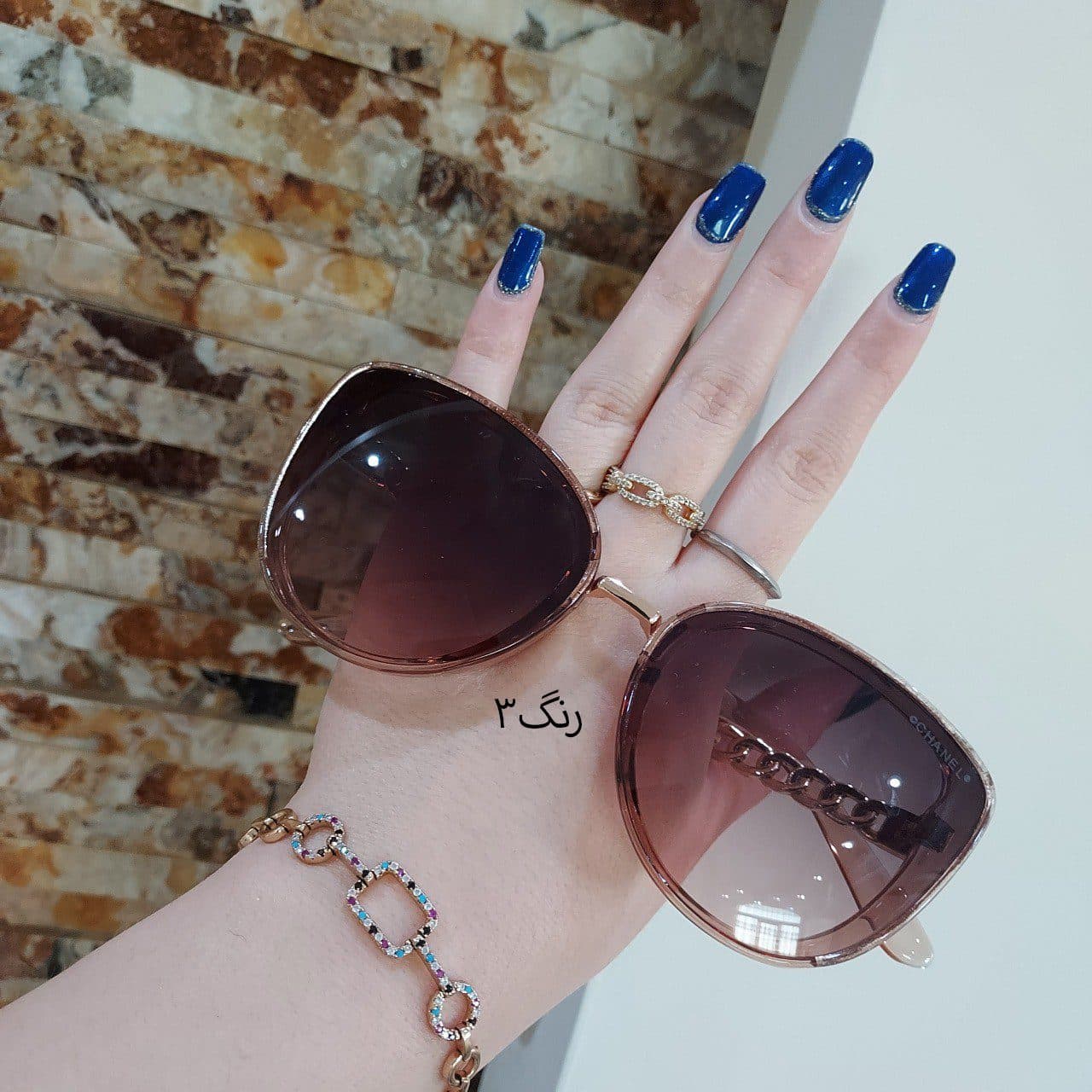 عینک آفتابی زنانه مارک مارک chanel — تصویر ۷