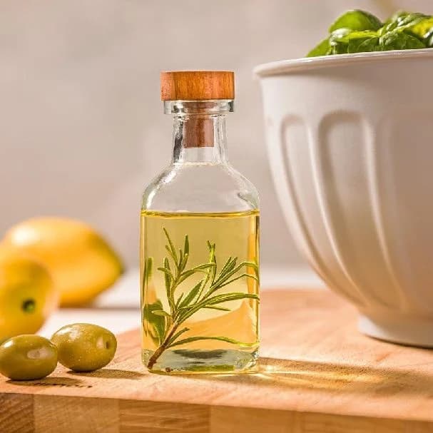 بطری لیمون 130 میلی لیتر درب چوبی کد 226559