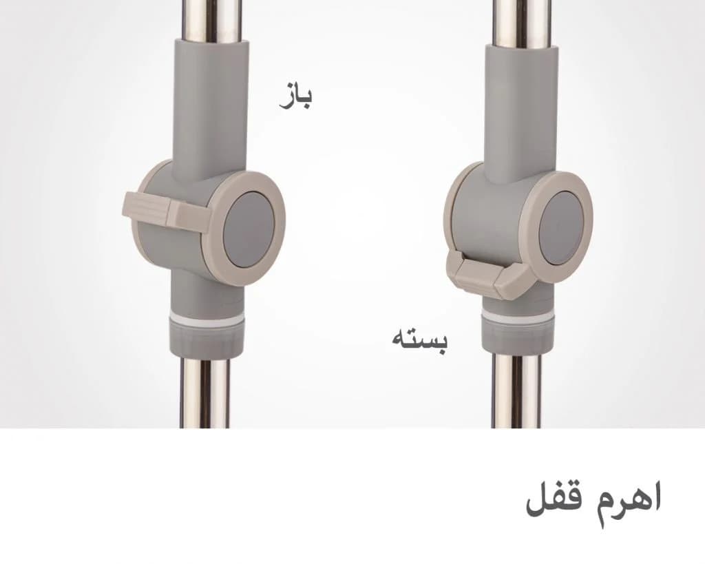 سطل و تی بدون پدال لیمون کد 202100 — تصویر ۲