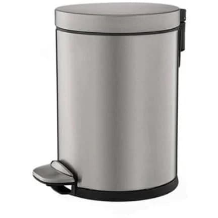 سطل زباله لیمون 5 لیتر استیل کد 211700 — تصویر ۲