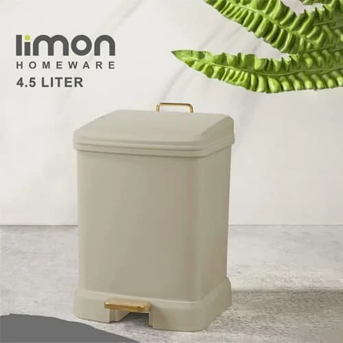 سطل زباله لیمون 4/5 لیتر 4 گوش کد 199700