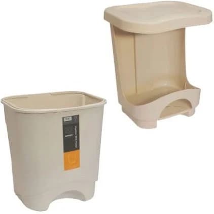 سطل زباله لیمون پدالی کوچک 7 لیتر (الوان) کد 42635 — تصویر ۲