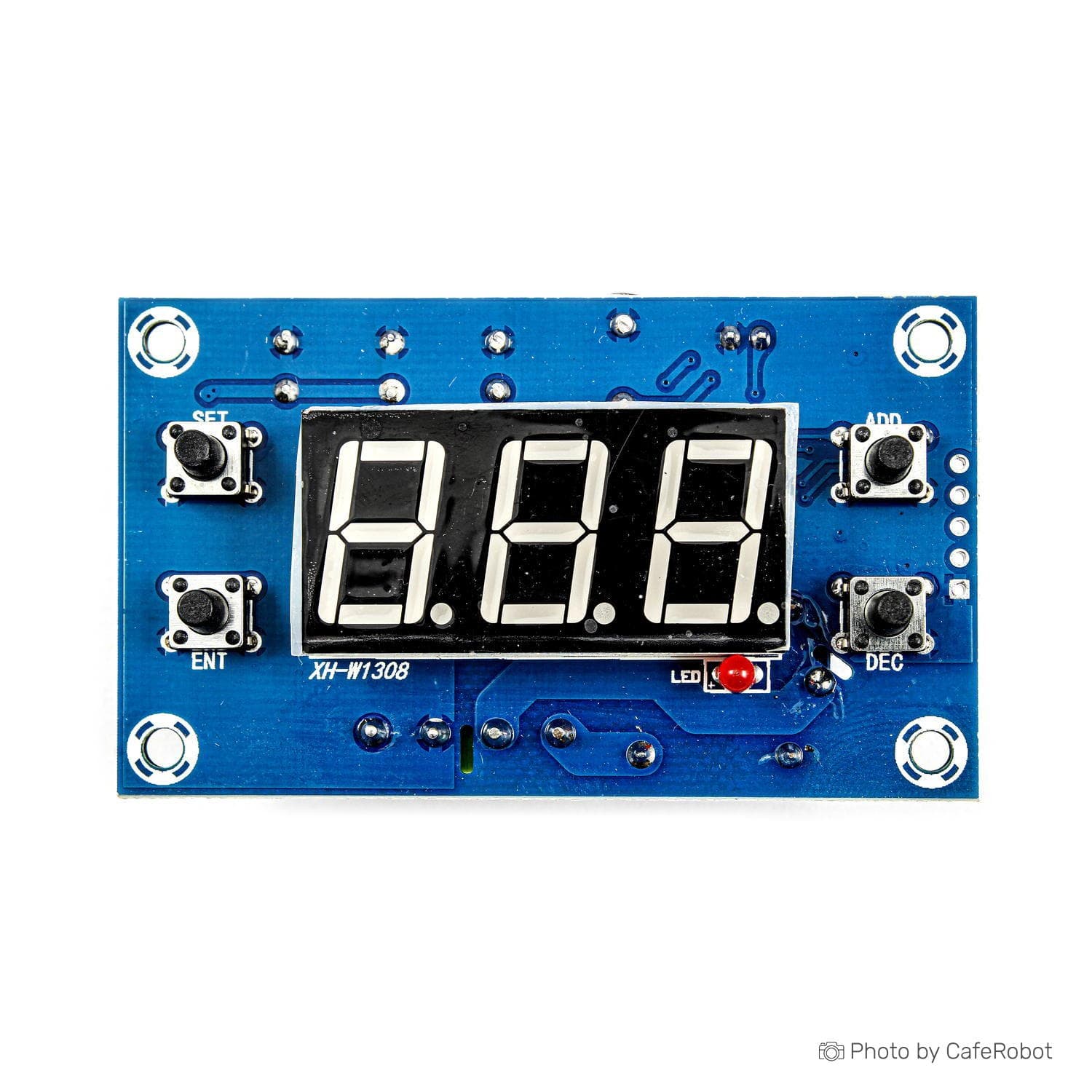 ماژول ترموستات دیجیتال XH-W1308 با قابلیت کنترل لوازم برقی و نمایش دما — تصویر ۳