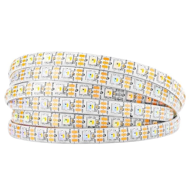 ریسه LED نواری RGB چیپ WS2812B استاندارد IP65 تراکم 144- یک متر