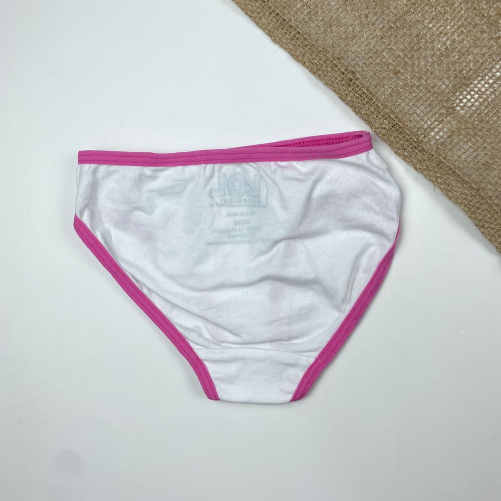تاپ نوزادی دخترانه طرح LOL ست تاب و شورت سفید رنگ – 12 تا 24 ماه — تصویر ۵