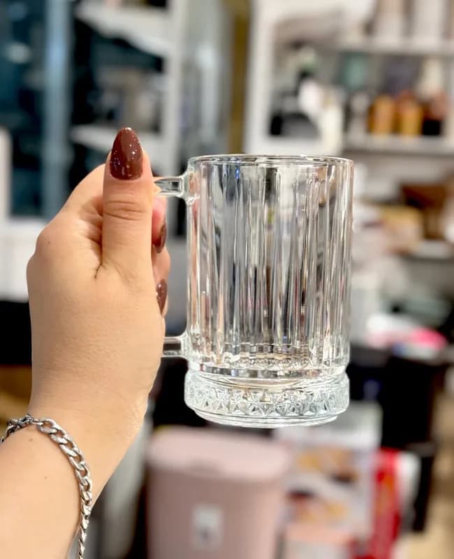 ماگ دسته دار 2تایی پاشاباغچه مدل الیسا ELISIA-55442 — تصویر ۳