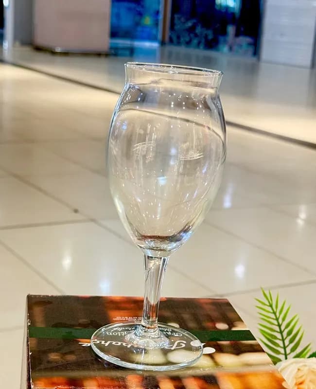 گیلاس پایه دار 4 تایی پاشاباغچه مدل کرافت کد 440317 — تصویر ۵