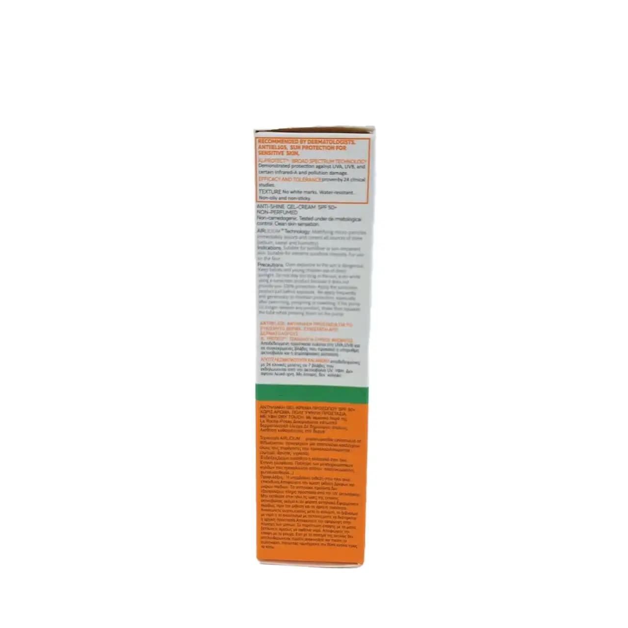 کرم ضد آفتاب بی رنگ لاروش پوزای La Roche Posay آنتلیوس مدل آنتی شاین Anti Shine — تصویر ۲