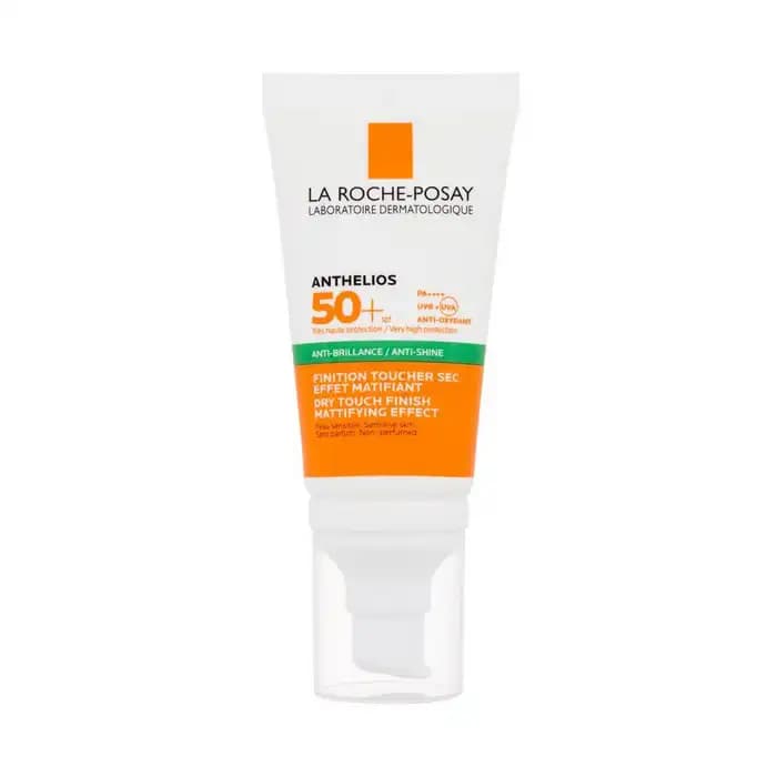 کرم ضد آفتاب بی رنگ لاروش پوزای La Roche Posay آنتلیوس مدل آنتی شاین Anti Shine