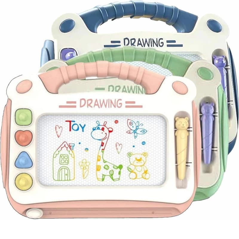 بازی آموزشی مدل تخته نقاشی مغناطیسی طرح Drawing Board کد YL1023 — تصویر ۳