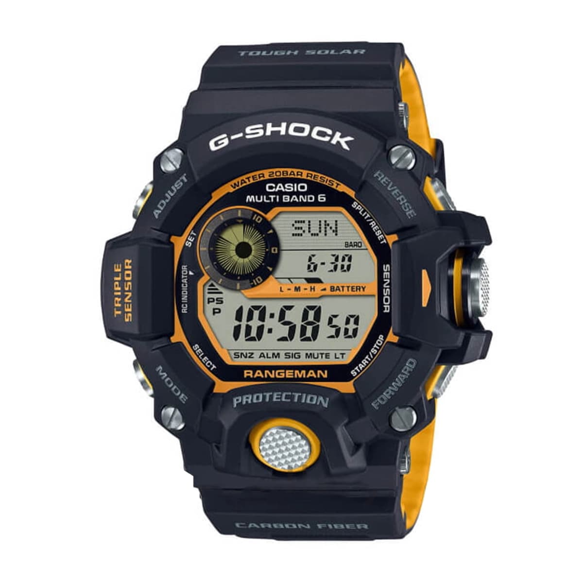 ساعت مچی مردانه کاسیو جی شاک مدل Casio G-SHOCK GW-9400Y-1DR (TH) — تصویر ۸