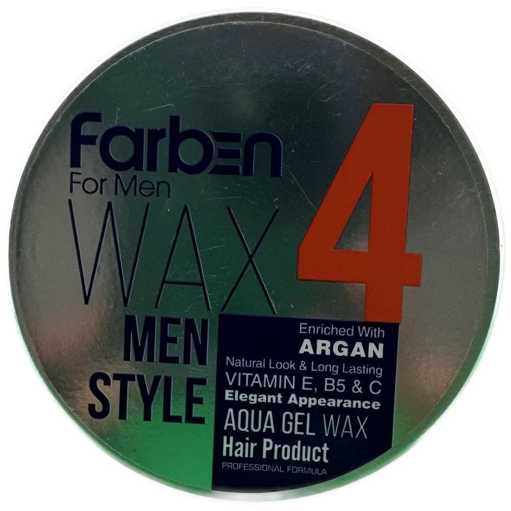 واکس مو شماره 4 قوی مدل AQUA GEL WAX برند فاربن — تصویر ۳