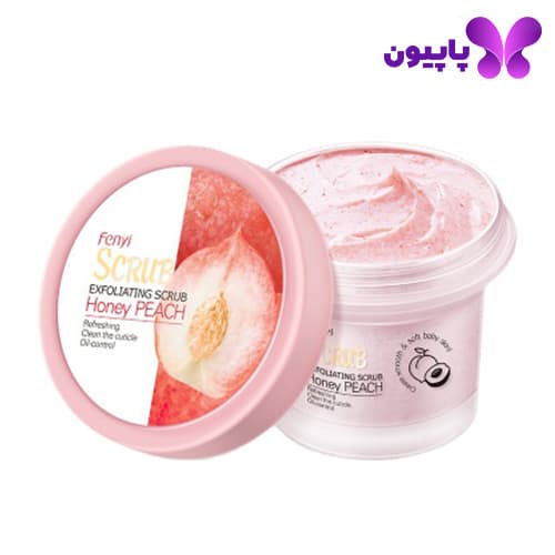 اسکراب کنترل کننده چربی هلو فنی