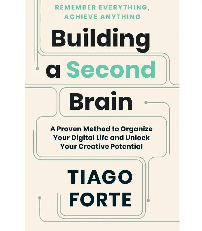 کتاب Building a Second Brain (ساختن مغز دوم) اثر تیاگو فورته | نسخه انگلیسی PDF
