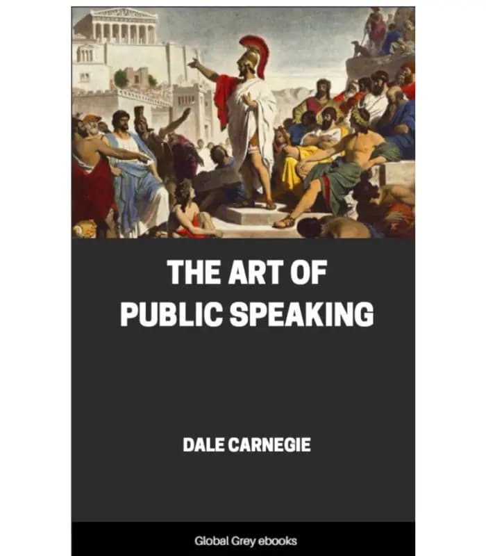 کتاب The Art of Public Speaking (هنر سخنرانی در جمع) اثر دیل کارنگی | نسخه انگلیسی PDF