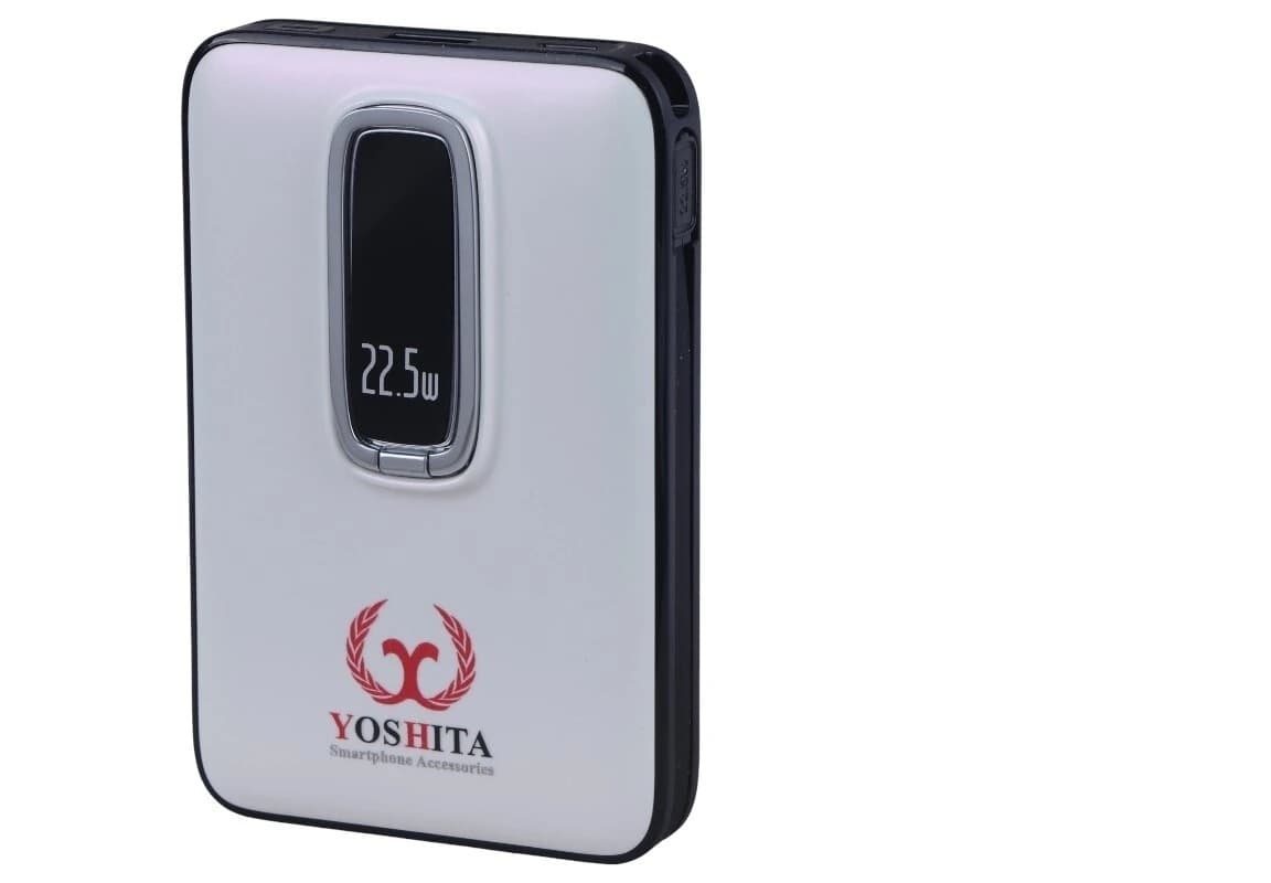 پاور بانک فست شارژ یوشیتا YP-007 PD QC 22.5W ظرفیت 10000 میلی آمپر ساعت