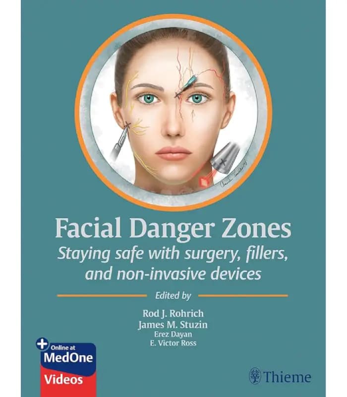 کتاب Facial Danger Zones (ناحیه‌های پرخطر صورت) اثر راد جی. روریش | نسخه انگلیسی PDF