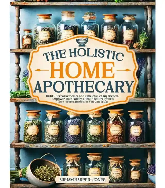 کتاب The Holistic Home Apothecary (داروخانه جامع خانگی) اثر میریام هارپر جونز | نسخه انگلیسی PDF