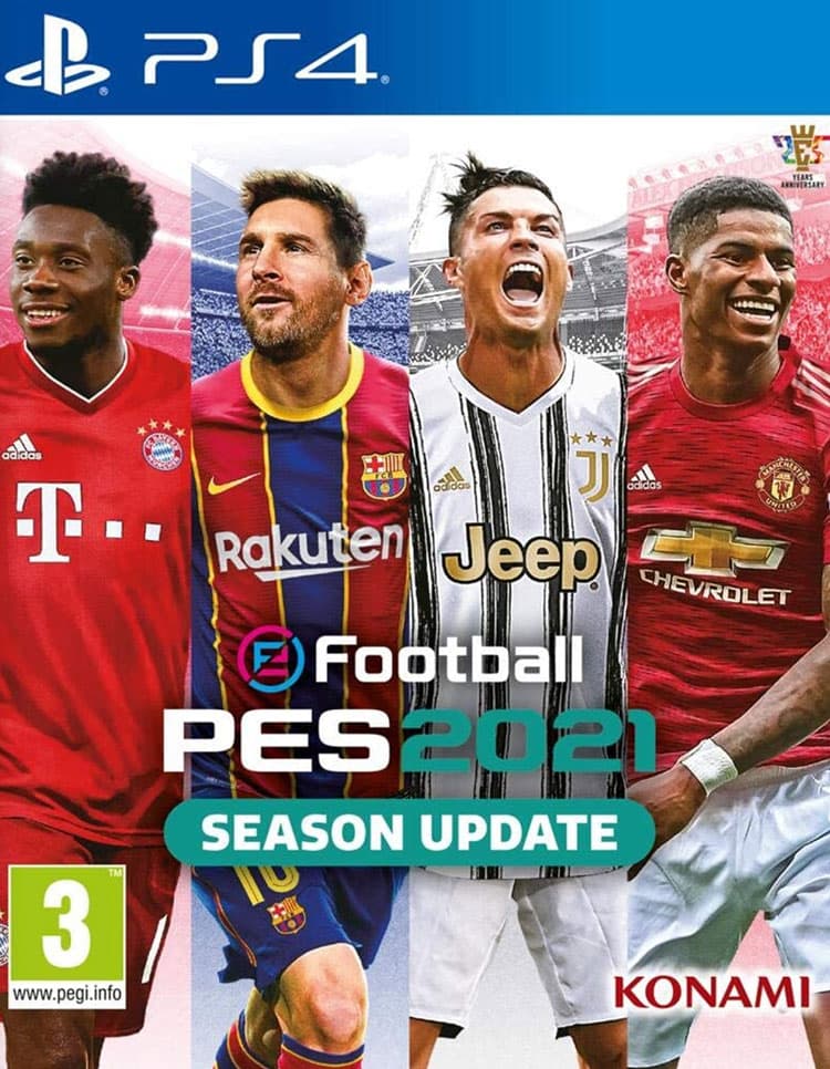 بازی کارکرده eFootball PES 2021 برای PS4