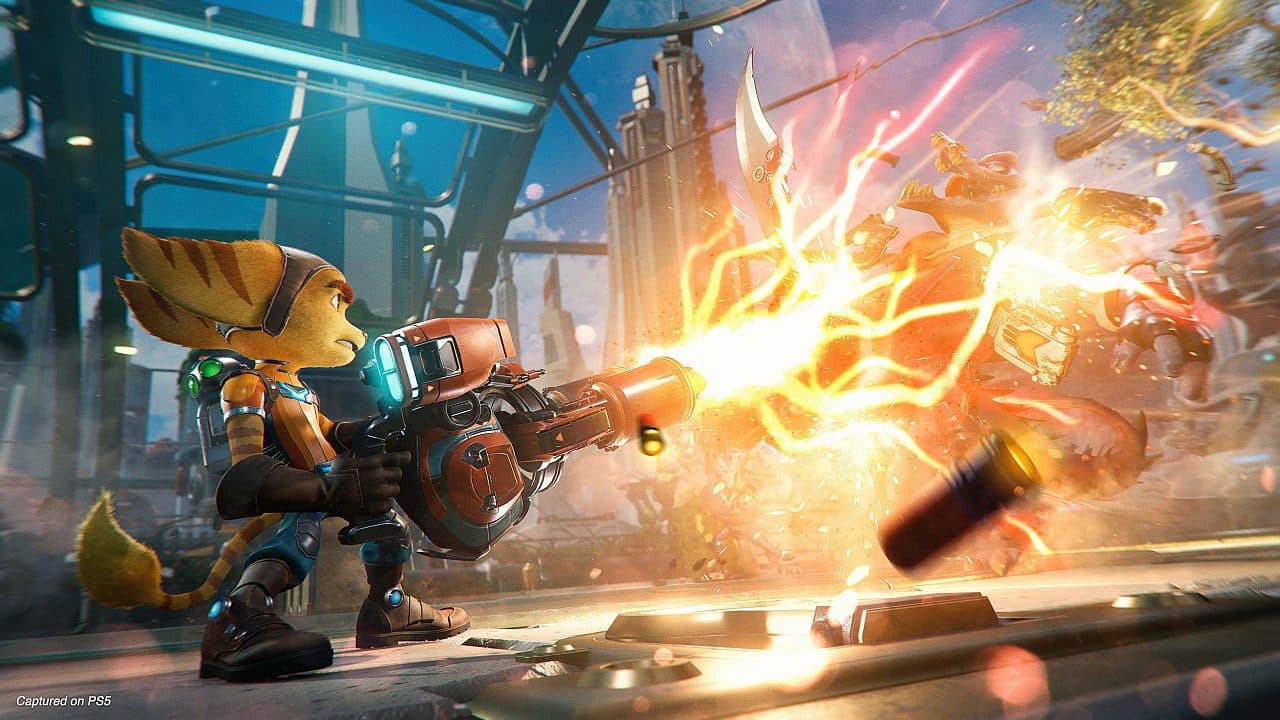 بازی کارکرده Ratche&Clank: Rift Apart برای PS5 — تصویر ۲