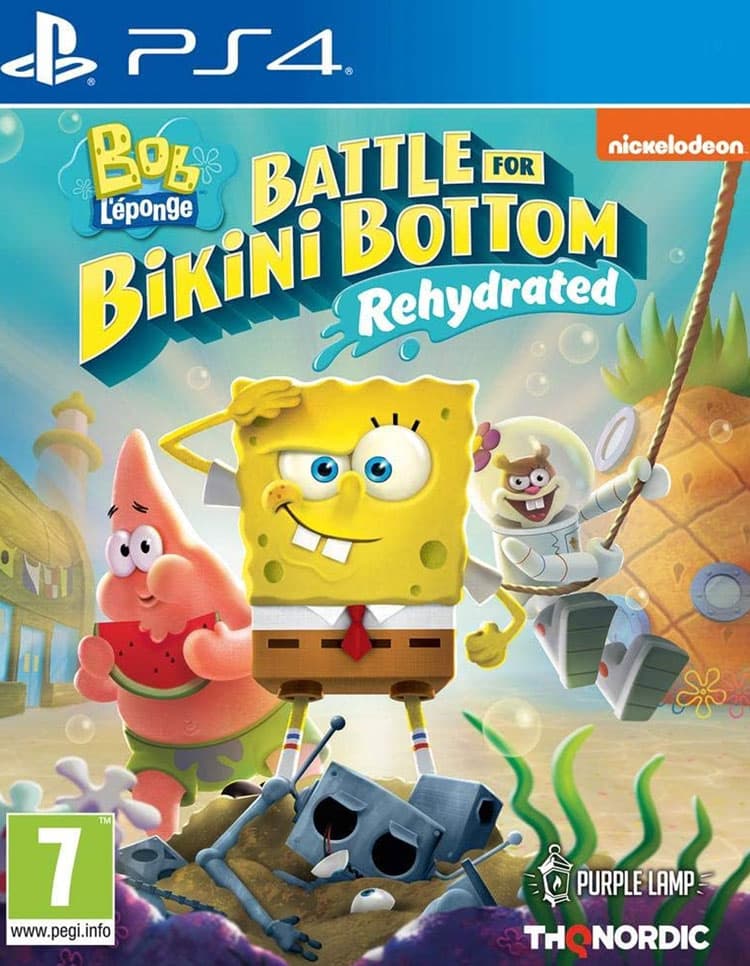 بازی کارکرده Spongebob Squarepants: Battle for Bikini Bottom برای PS4