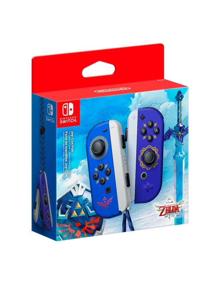 کنترلر Joy-Con دوتایی نسخه بازی The Legend of Zelda: Skyward Sword HD