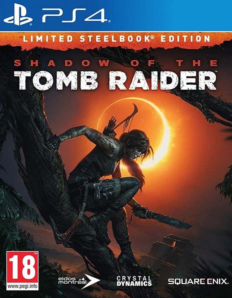 بازی Shadow of the tomb raider steelbook edition PS4