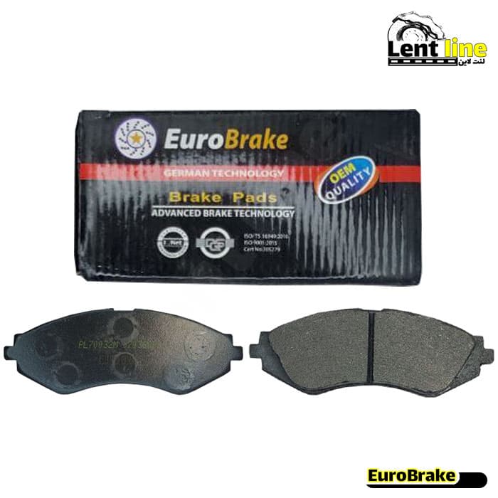 لنت ترمز جلو دوو اسپرو برند Euro brake — تصویر ۳