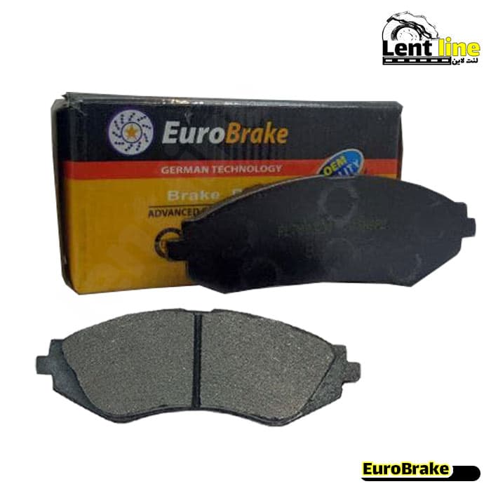 لنت ترمز جلو دوو اسپرو برند Euro brake — تصویر ۲