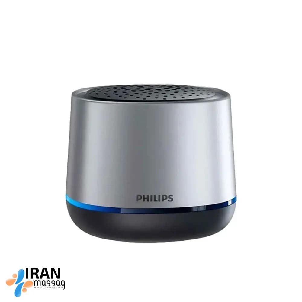 اسپیکر بلوتوث فیلیپس مدل TAS1009 | با قابلیت پخش صدای 360 درجه | نورپردازی LED