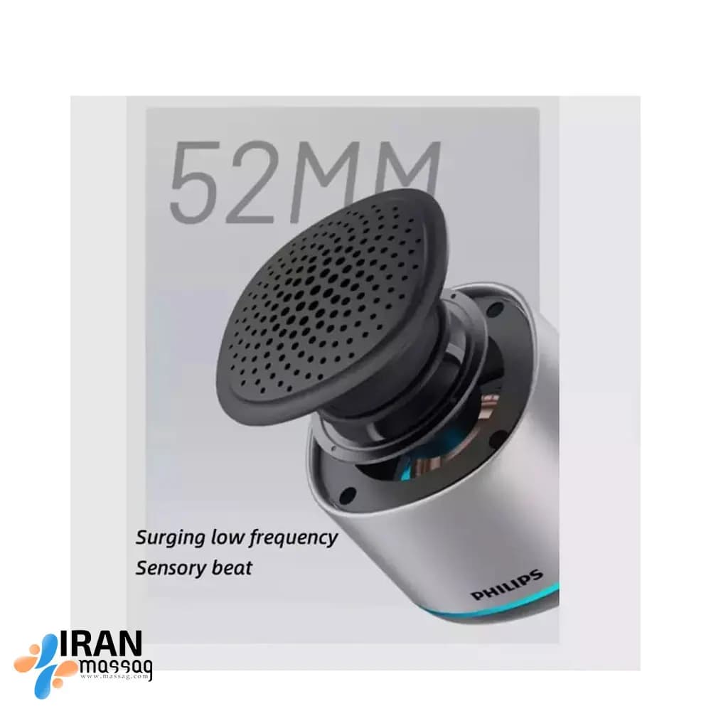 اسپیکر بلوتوث فیلیپس مدل TAS1009 | با قابلیت پخش صدای 360 درجه | نورپردازی LED — تصویر ۲