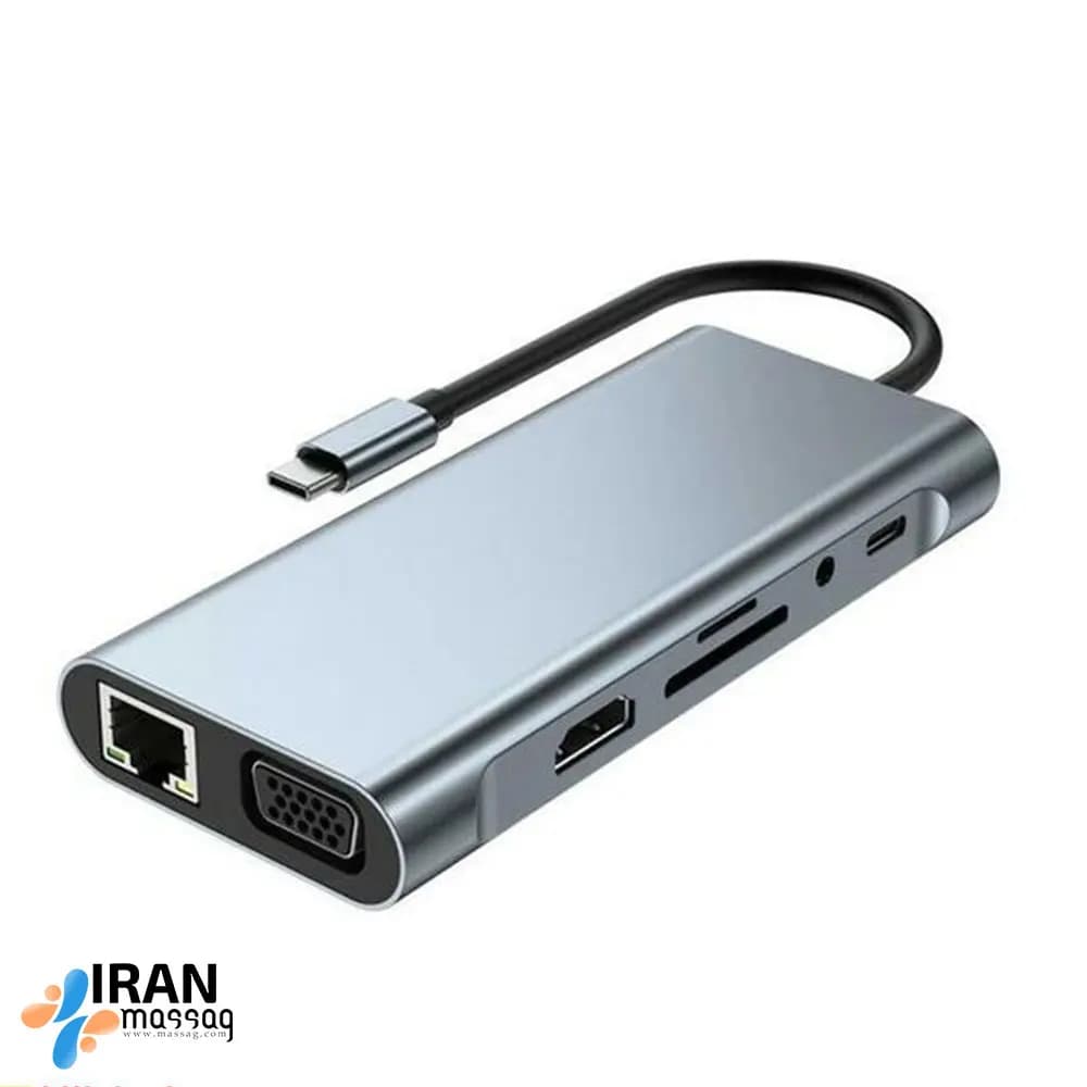 تبدیل و هاب 11پورت مدل BYL-2110 |