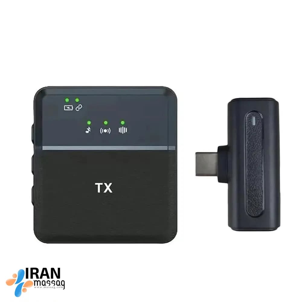 میکروفون یقهای بیسیم مدل SX8 | برای آیفون
