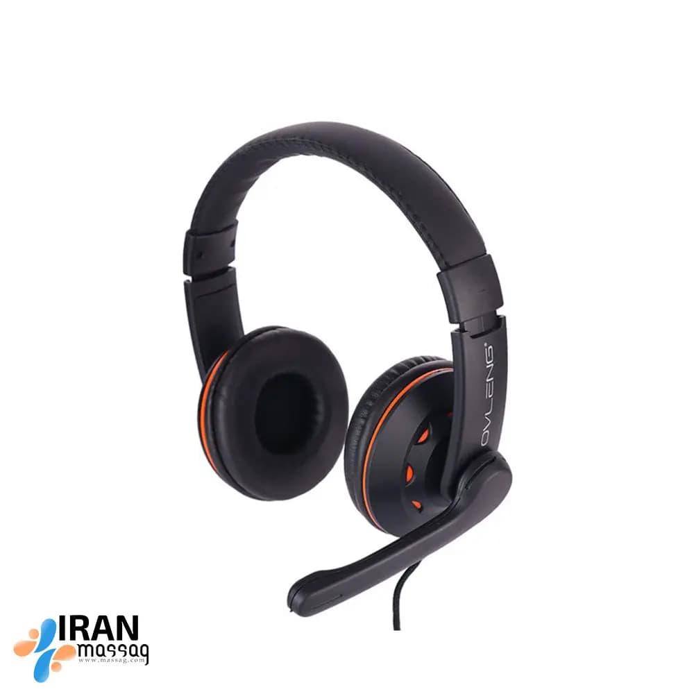هدست سیمی گیمینگ اولنگ مدل X5 | دارای میکروفون با قابلیت حذف نویز هوشمند