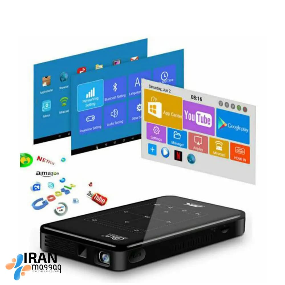 ویدئو پروژکتور P09-II | دارای اتصال بی‌سیم — تصویر ۲