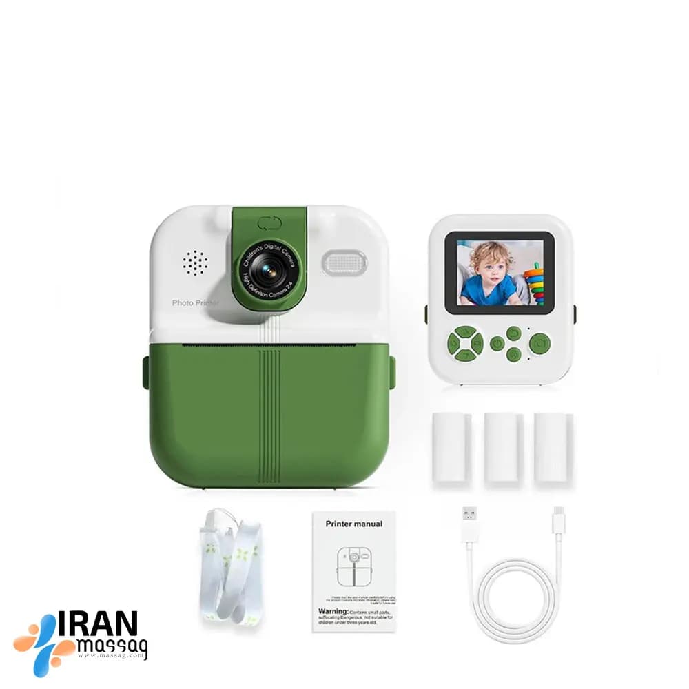 دوربین کودک مدل p02S-4 | با قابلیت چاپ سریع و قابل حمل — تصویر ۳