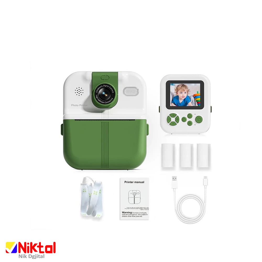 دوربین کودک مدل p02S-4 | با قابلیت چاپ سریع و قابل حمل — تصویر ۵