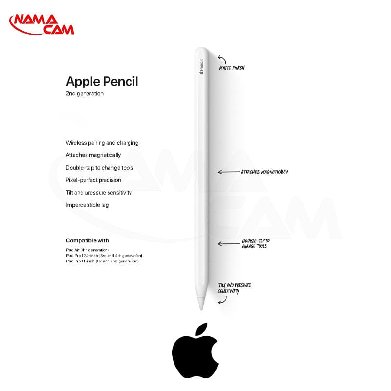 قلم اپل ( نسل دو) – Apple Pencil (2nd generation) — تصویر ۶