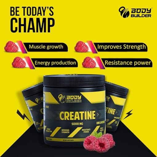 کراتین مونوهیدرات بادی بیلدر 300 گرم Body Builder Creatine Monohydrate — تصویر ۵