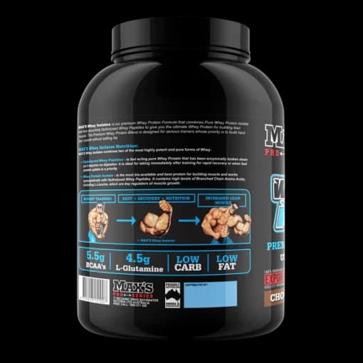 پروتئین وی ایزوله مکسس 1.82 کیلوگرم MAX’s WHEY ISOLATES — تصویر ۲